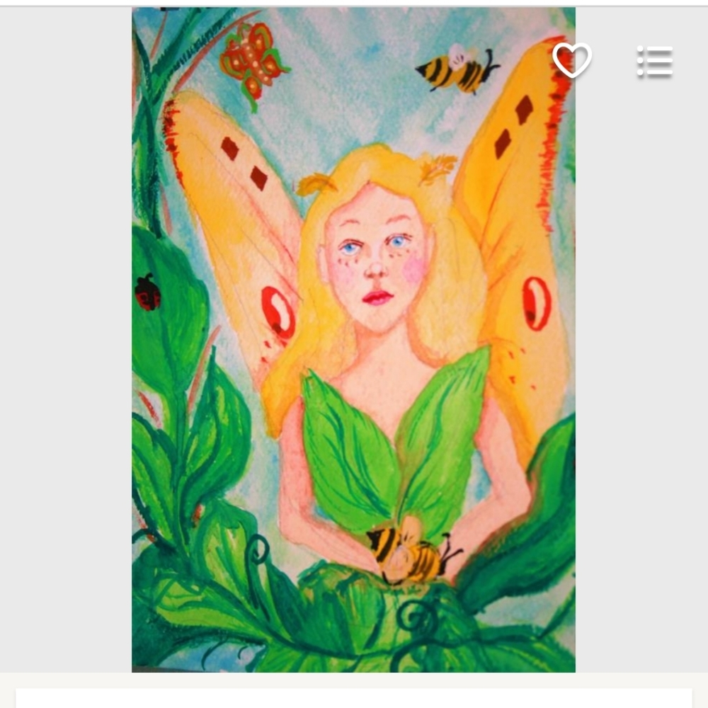 Bee Fairy Print